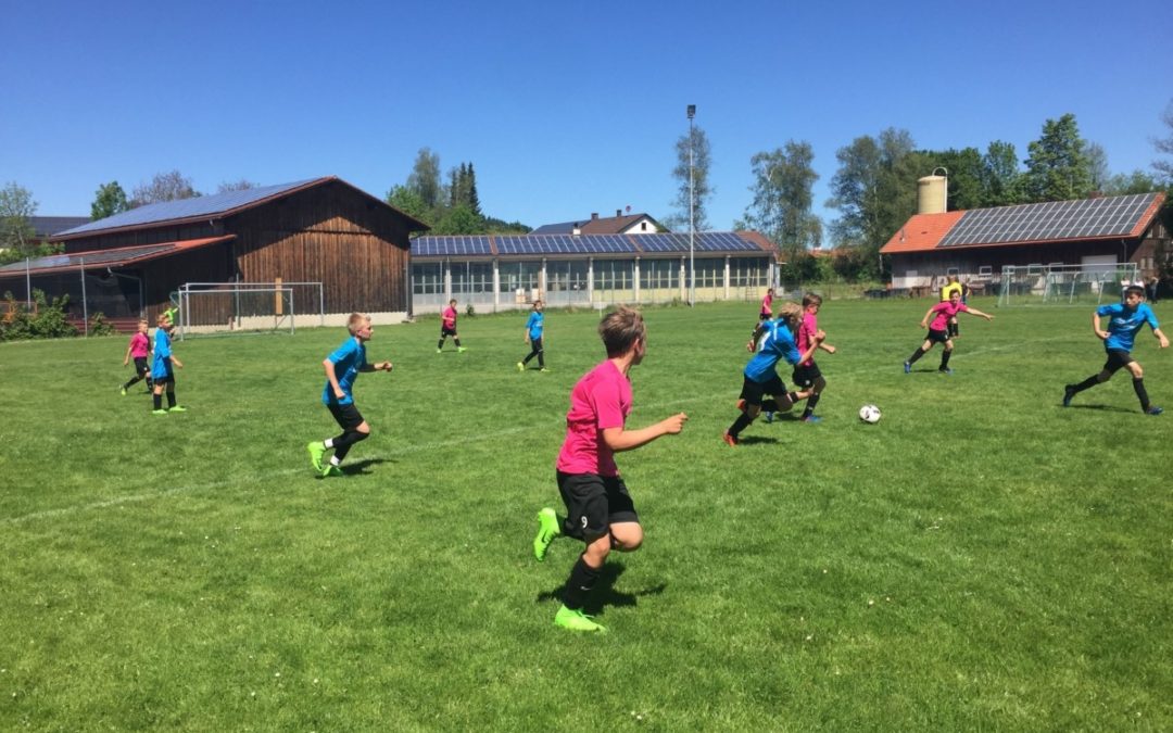 Klasse Fußball und ein verdienter 6:0 Sieg !