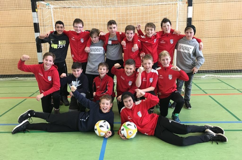 Sieg beim U13 Turnier mit Mannschafts-Team-Wertung