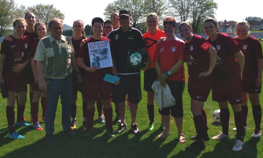 Eine ganz besondere Ehrung – 500 Spiele für die FA Peiting