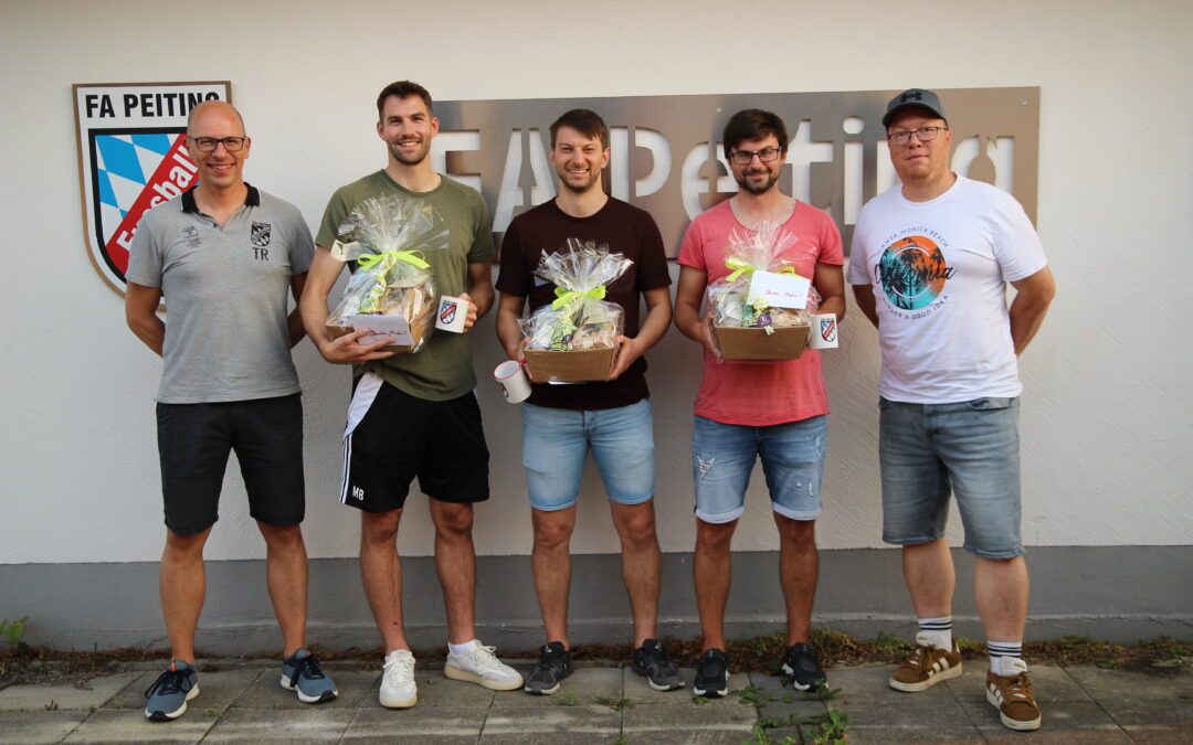 Verabschiedung verdienter Spieler